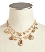 Sunset Moments Charm Necklace Style- CA-N5540-4660