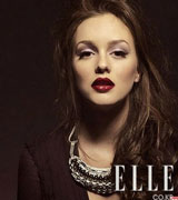 Leighton Meester for Elle Korea