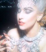 Lady Gaga poses with OTAZU jewelry during Google Chrome Commercial